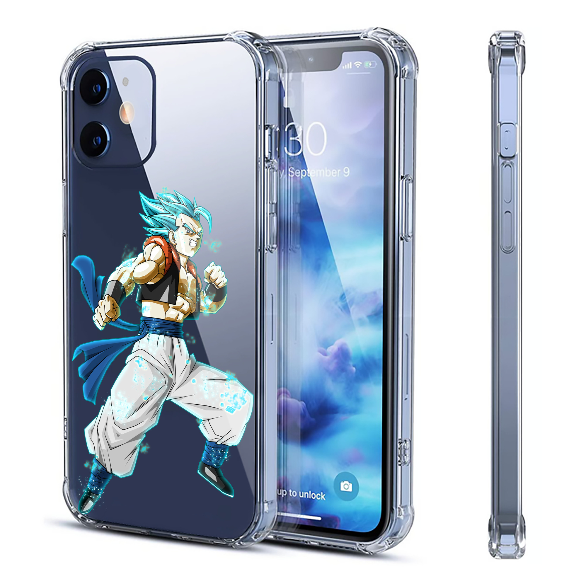 （画像用） ドラゴンボール ベジータ四世（Bejīta Yonsei）DRAGON BALL Vegeta IV 【iPhone 12シリーズ対応】透明スマホケース（クリアソフトケース）